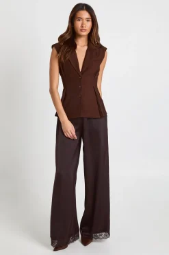 Gilet Long Cintré Sur Mesure