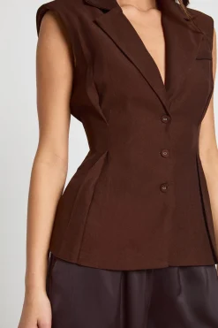 Gilet Long Cintré Sur Mesure