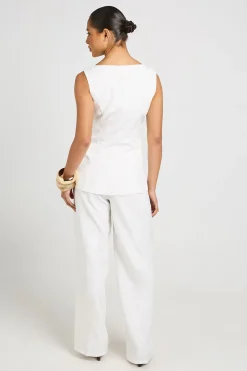 boohoo Gilet Long À Encolure Bateau<Femme Tailleurs|Tops