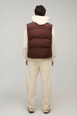 Gilet Matelassé Homme Coupe Regular Poids Moyen Essentiel