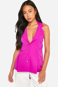 Gilet Pep Hem avec détail de couture et nœud à l'arrière