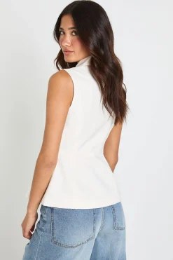 Gilet Péplum Ajusté