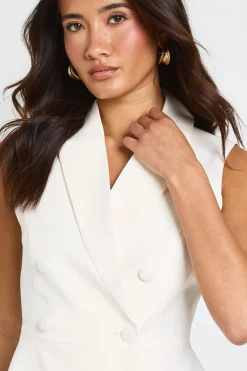 Gilet Péplum Ajusté