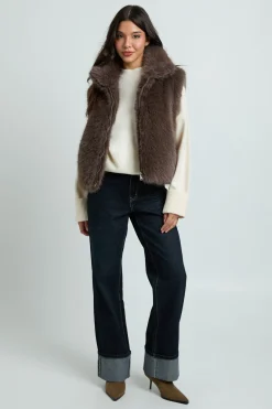 Gilet Sans Manches En Synthétique
