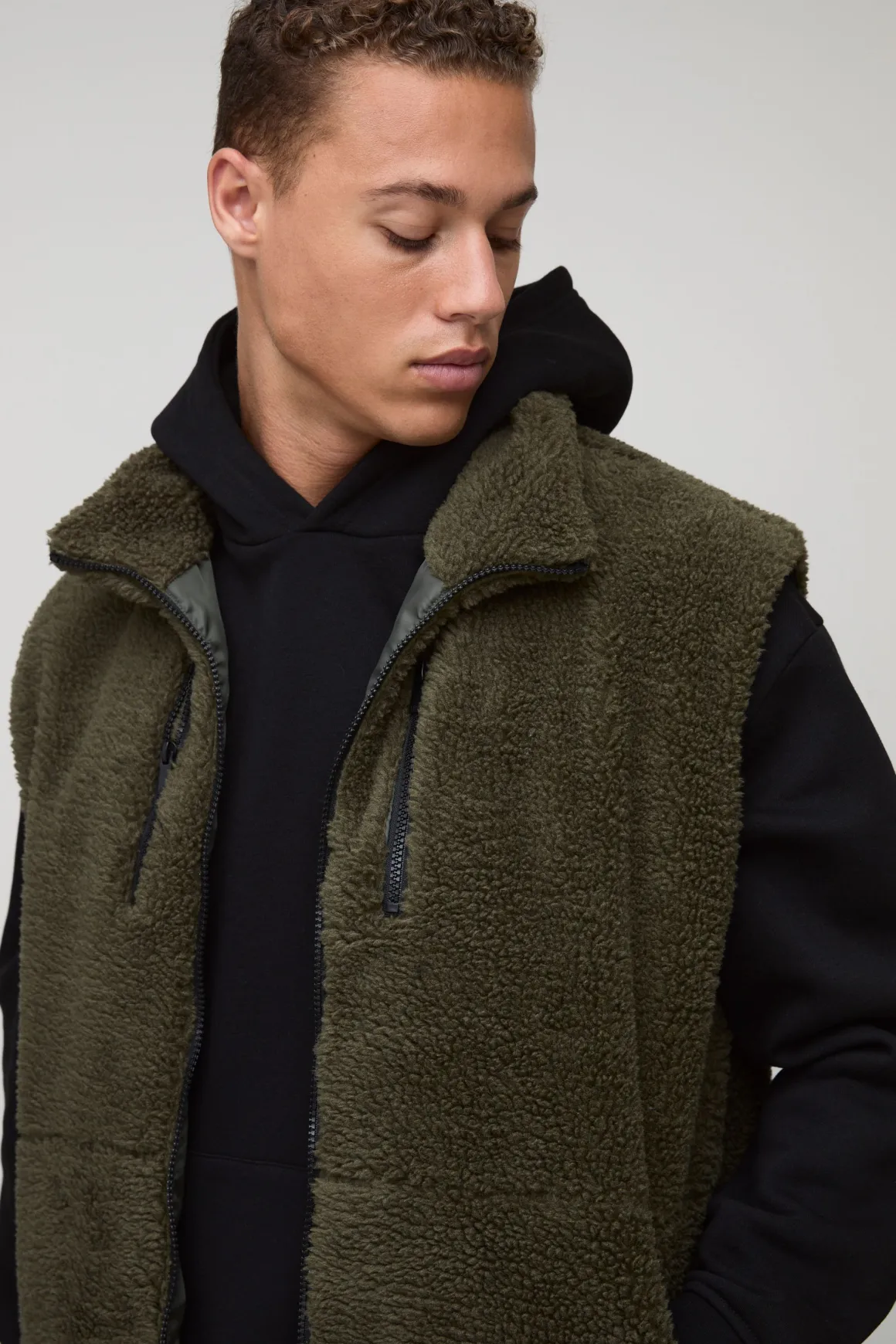 Gilet technique Tall Borg Zip Through