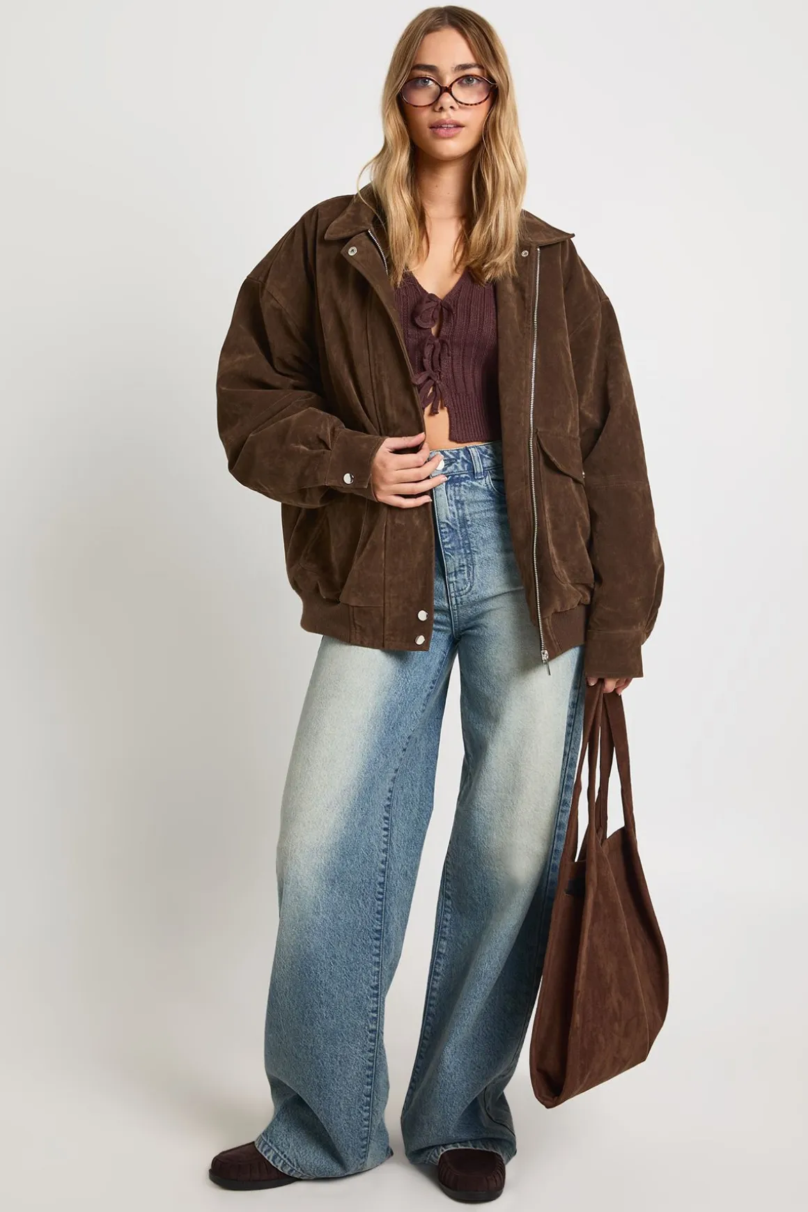 Gilet Tricoté Avec Détail De Lacets