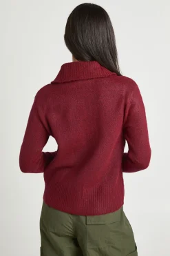 Gilet Zippé En Maille Douce