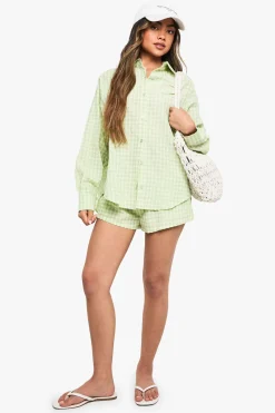 Gingham Shorts