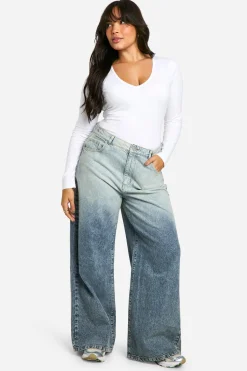 boohoo Grande taille - Body à manches longues<Femme Looks De Rentrée|Tops