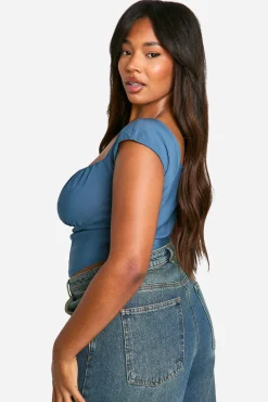 Grande taille - Corset stretch froncé