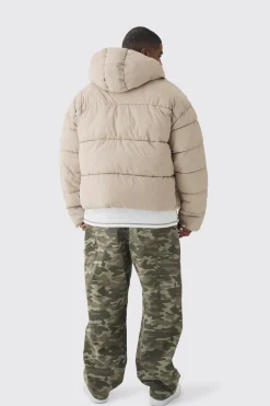 Grande taille - Doudoune oversize plissée