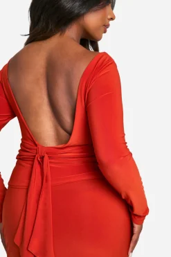 Grande taille - Ensemble avec top à manches longues et jupe longue