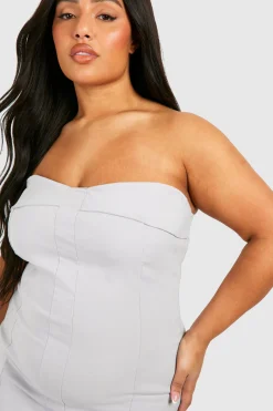 Grande taille - Robe mi-longue utilitaire