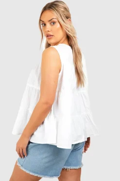 Grande taille - Top à volants