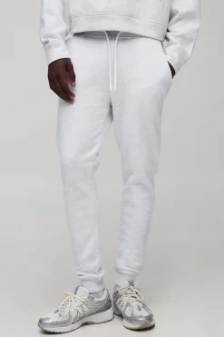 boohooMAN 330GSM Basic Skinny Fit Jogger<Homme Survêtements|Essentiels