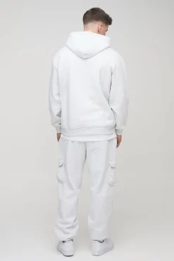boohooMAN 330GSM Jogger Cargo Oversize pour Hommes de Grande Taille en e<Homme Tout Afficher|Jogging