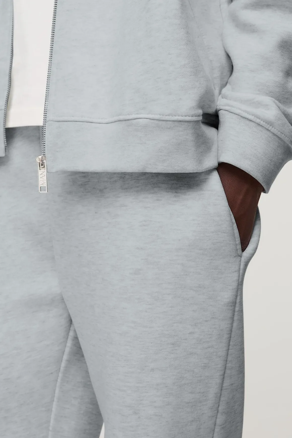 330GSM Regular Fit Jogger à ourlet fendu
