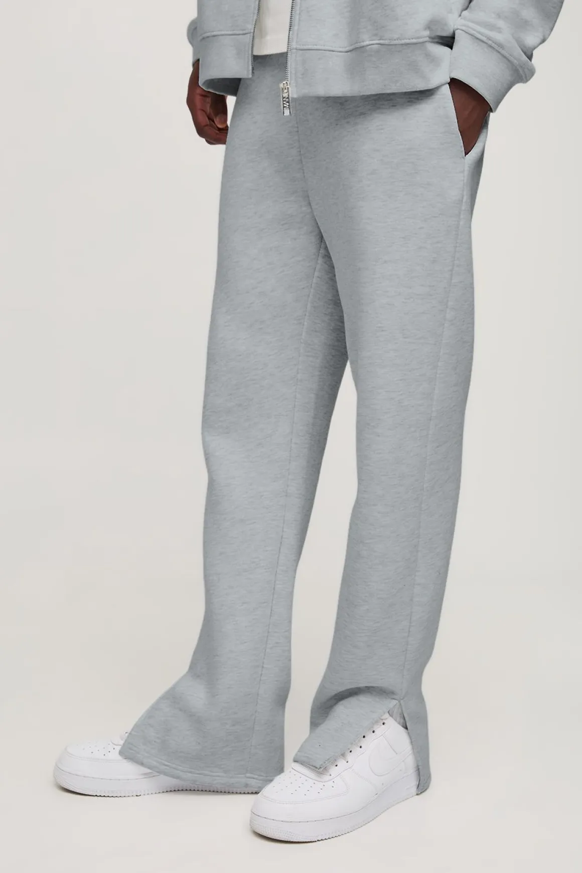 330GSM Regular Fit Jogger à ourlet fendu