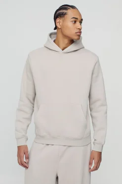 330GSM Sweat à capuche basique coupe régulière à enfiler