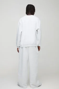 330GSM Sweatshirt Basique Oversize à Col Rond