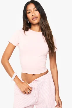 boohoo Haut ajusté Basics<Femme Basiques|Tops
