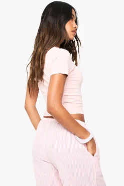 boohoo Haut ajusté Basics<Femme Basiques|Tops