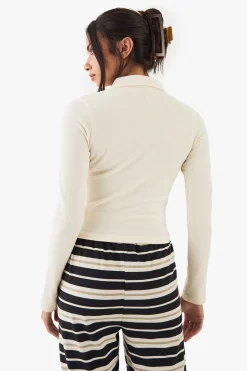 Haut Ajusté à Col DSGN Studio avec Boutonnage