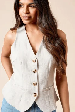 Dorothy Perkins Haut Ajusté à Col Halter Petite<Femme Tailleurs|Vestes & Manteaux