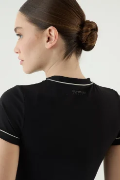 DSGN Studio Haut Ajusté À Détails De Passepoil<Femme Vêtements De Sport|Dsgn Studio