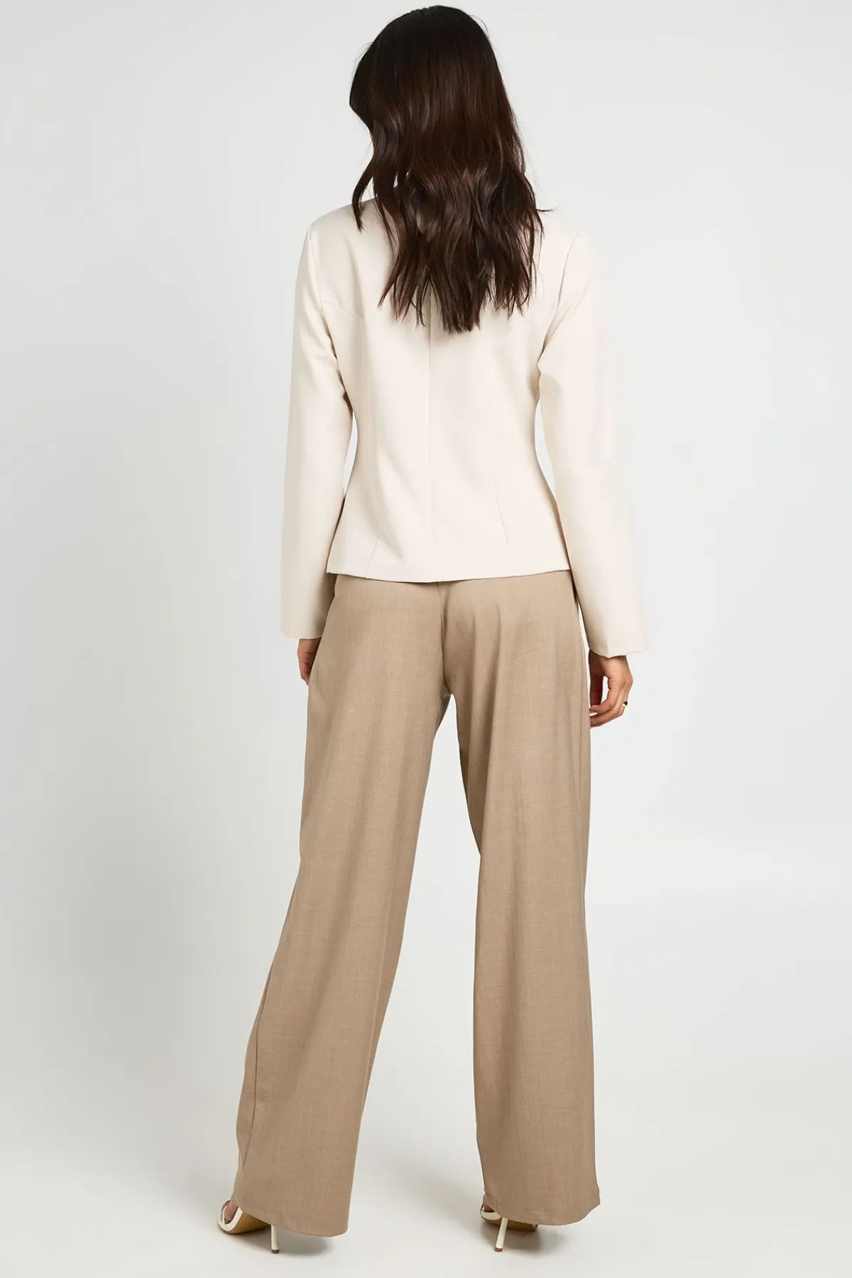 boohoo Haut Ajusté À Détails De Coutures<Femme Tops