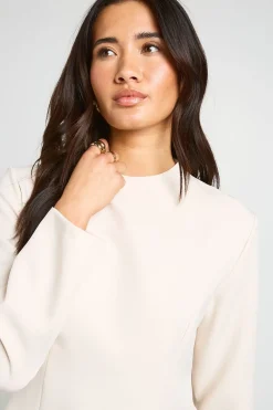 boohoo Haut Ajusté À Détails De Coutures<Femme Tops