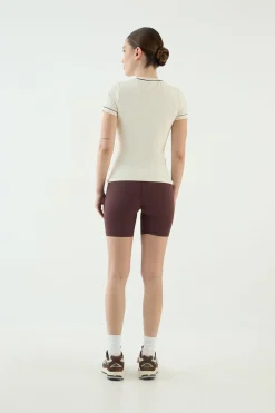 DSGN Studio Haut Ajusté À Détails De Passepoil<Femme Vêtements De Sport|Dsgn Studio