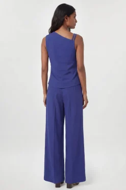 KarenMillen Haut Asymétrique À Une Épaule En Modal Coordonné<Femme Ensembles|Tops