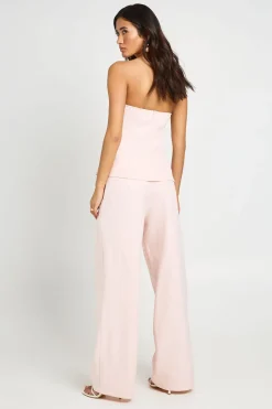 Haut Bandeau Ajusté Avec Détail Ceinture