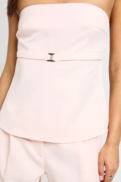 Haut Bandeau Ajusté Avec Détail Ceinture