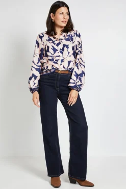 Wallis Haut À Boutonnage Intégral À Imprimé Floral<Femme Tops