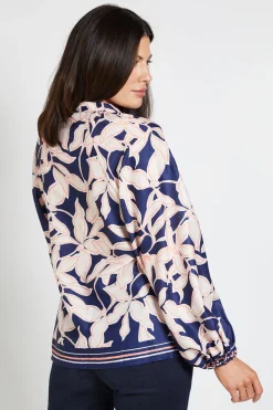 Wallis Haut À Boutonnage Intégral À Imprimé Floral<Femme Tops