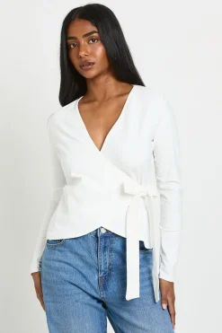 Haut Cache-cœur Avec Lien À Nouer À La Taille