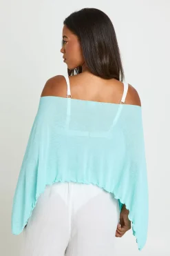 Haut Cape Transparent Texturé