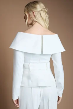 Coast Haut Ceinturé À Épaules Dénudées<Femme Tops