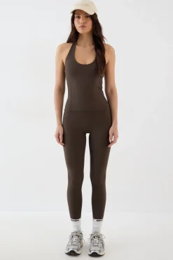 Haut à Col Halter Rembourré DSGN Studio Sports Ultra Sculpt avec Détails de Coutures