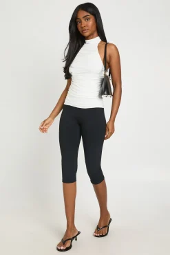 Haut Col Montant Mega Froncé Slinky