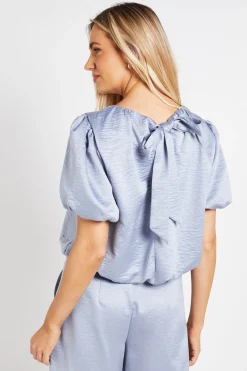 Dorothy Perkins Haut Col Rond À Ourlet Bulle<Femme Tops