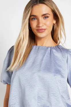 Dorothy Perkins Haut Col Rond À Ourlet Bulle<Femme Tops