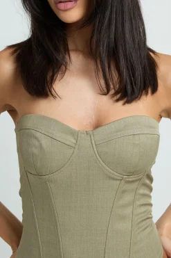 Haut Corset Bustier Tailleur