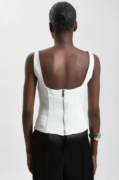 Haut Corset En Viscose Compacte Petite