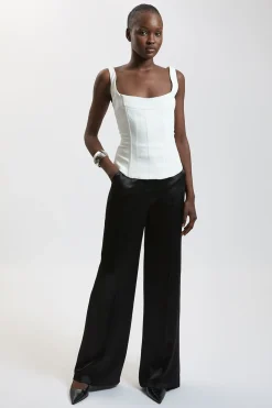 Haut Corset En Viscose Compacte Petite