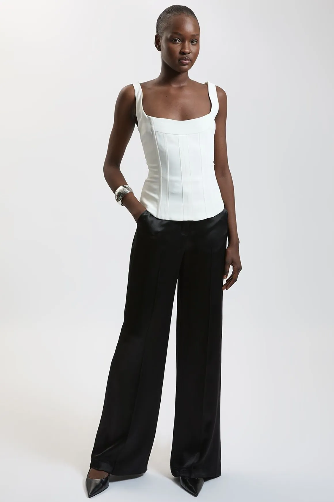 Haut Corset En Viscose Compacte Petite