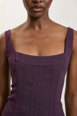 Haut Corset En Viscose Compacte
