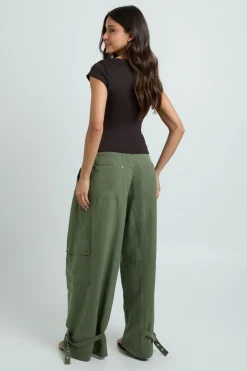 boohoo Haut Corset Premium À Agrafes Et Œillets Avec Découpe Sculptante<Femme Looks Chocolat|Tops